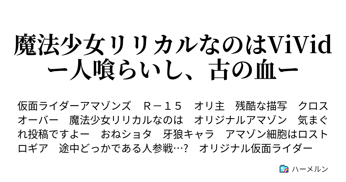 魔法少女リリカルなのは 人を食らう仮面 Hunting 42 ハーメルン