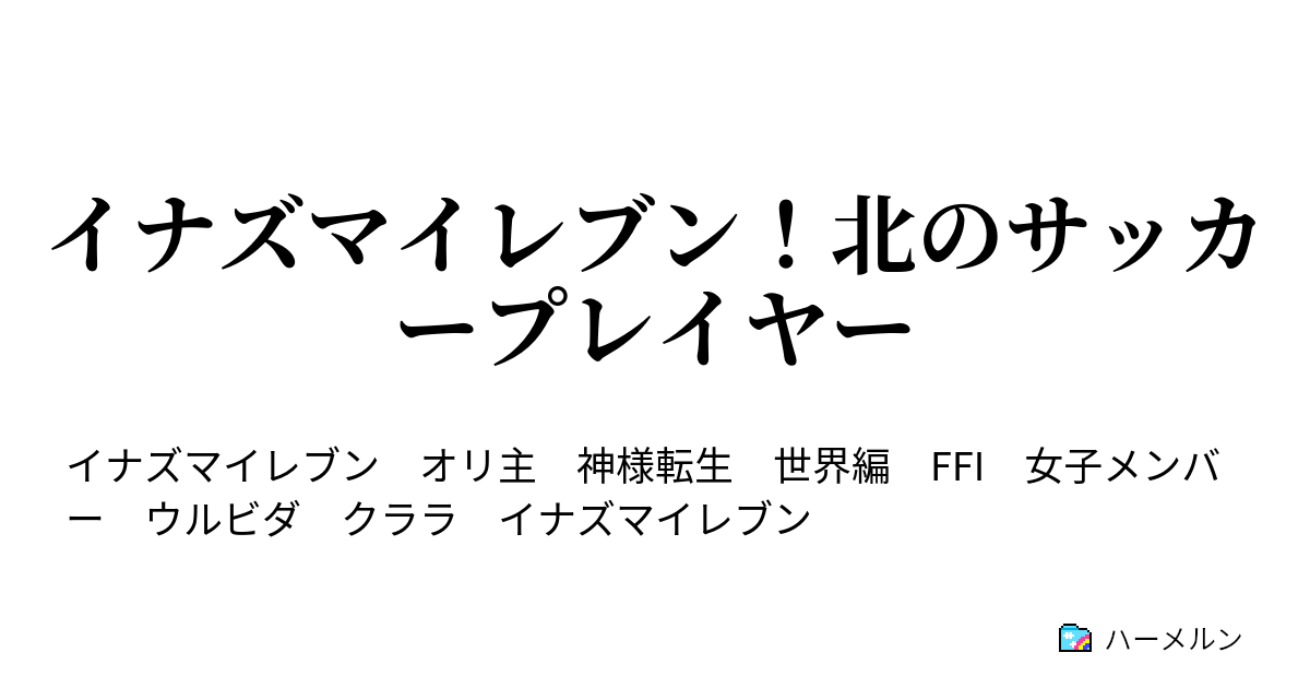 イナズマイレブン 北のサッカープレイヤー ハーメルン