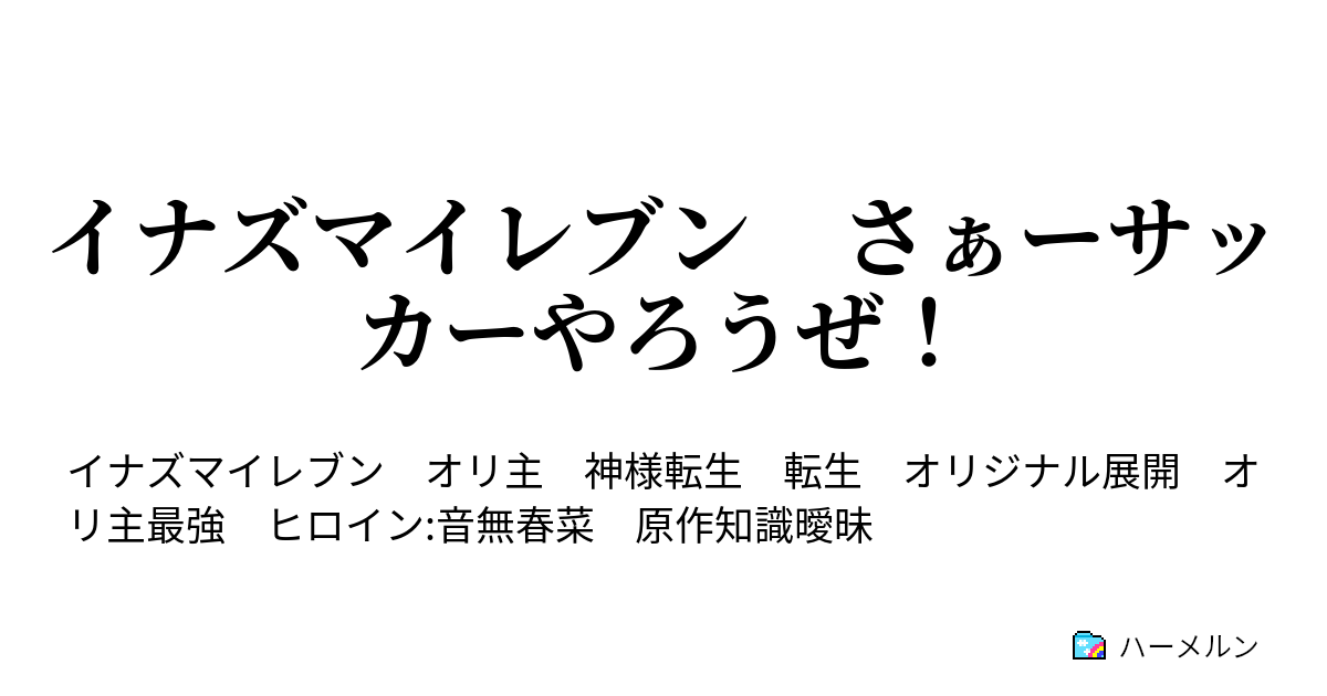 イナズマイレブン さぁーサッカーやろうぜ ハーメルン