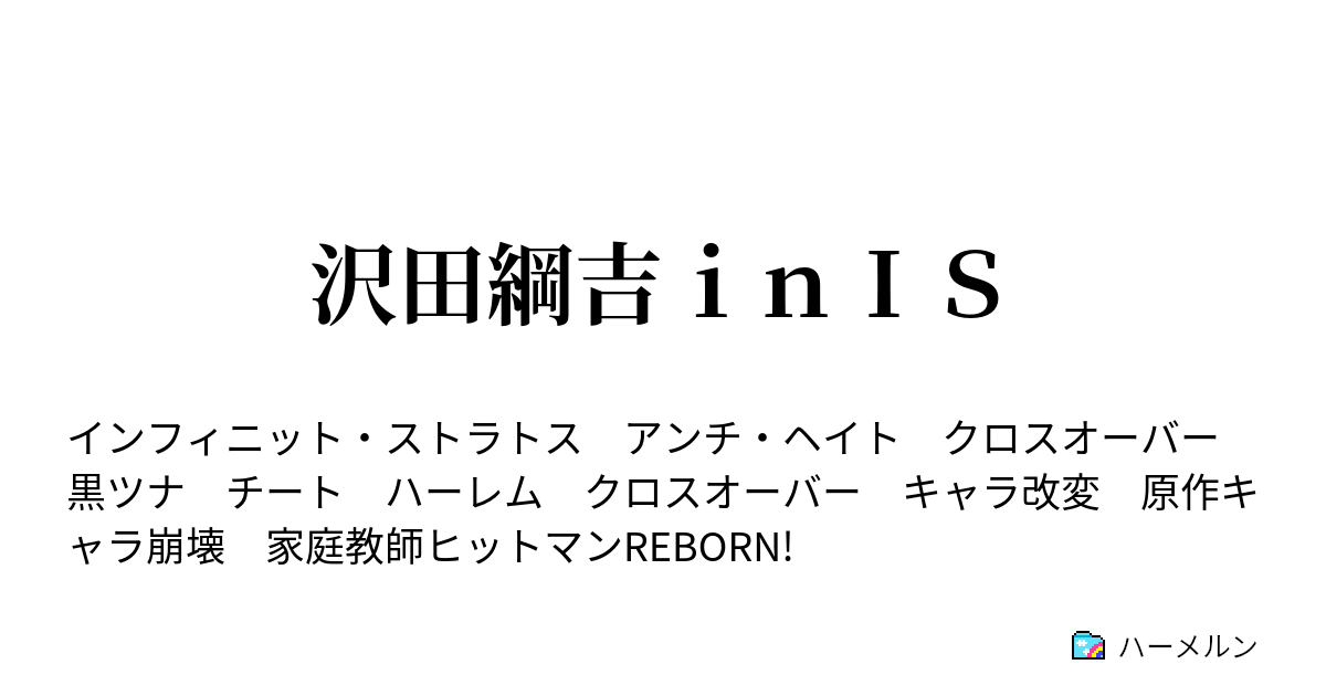 沢田綱吉ｉｎｉｓ ハーメルン