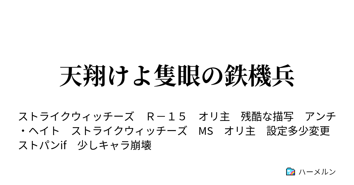 天翔けよ隻眼の鉄機兵 不本意な転機 ３章 ハーメルン