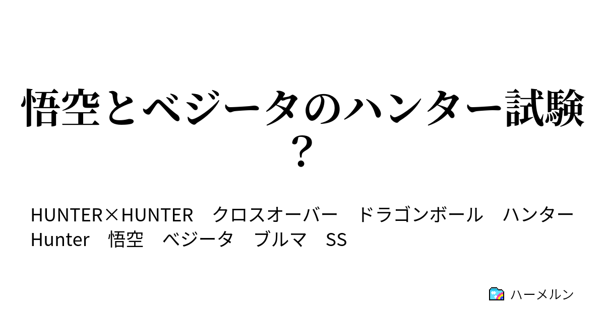 悟空とベジータのハンター試験 ハーメルン