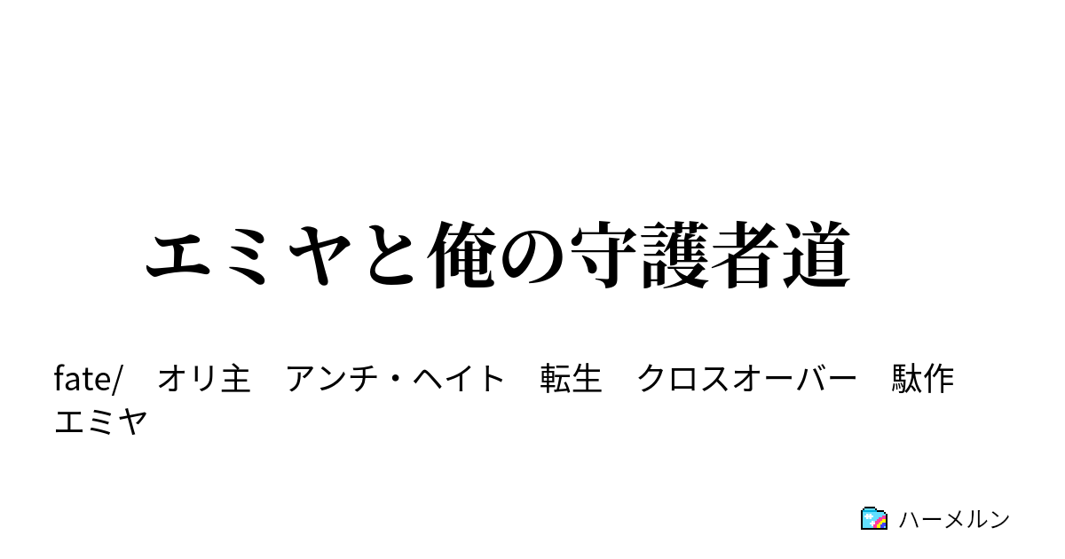 エミヤと俺の守護者道 エミヤと俺の守護者道 ハーメルン