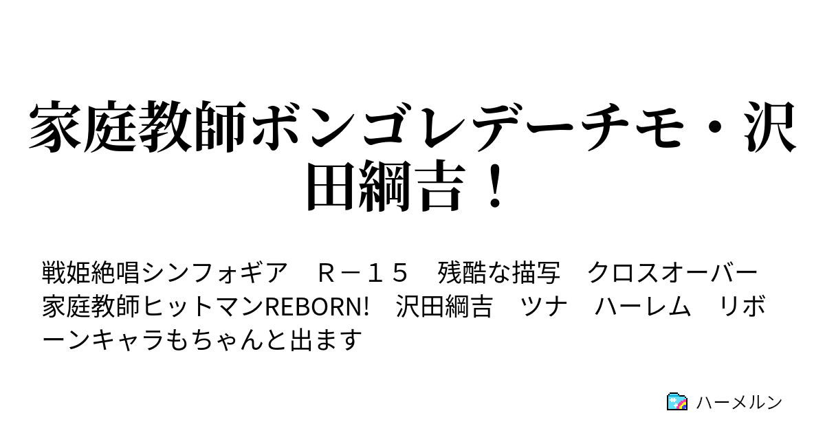 家庭教師ボンゴレデーチモ 沢田綱吉 ハーメルン