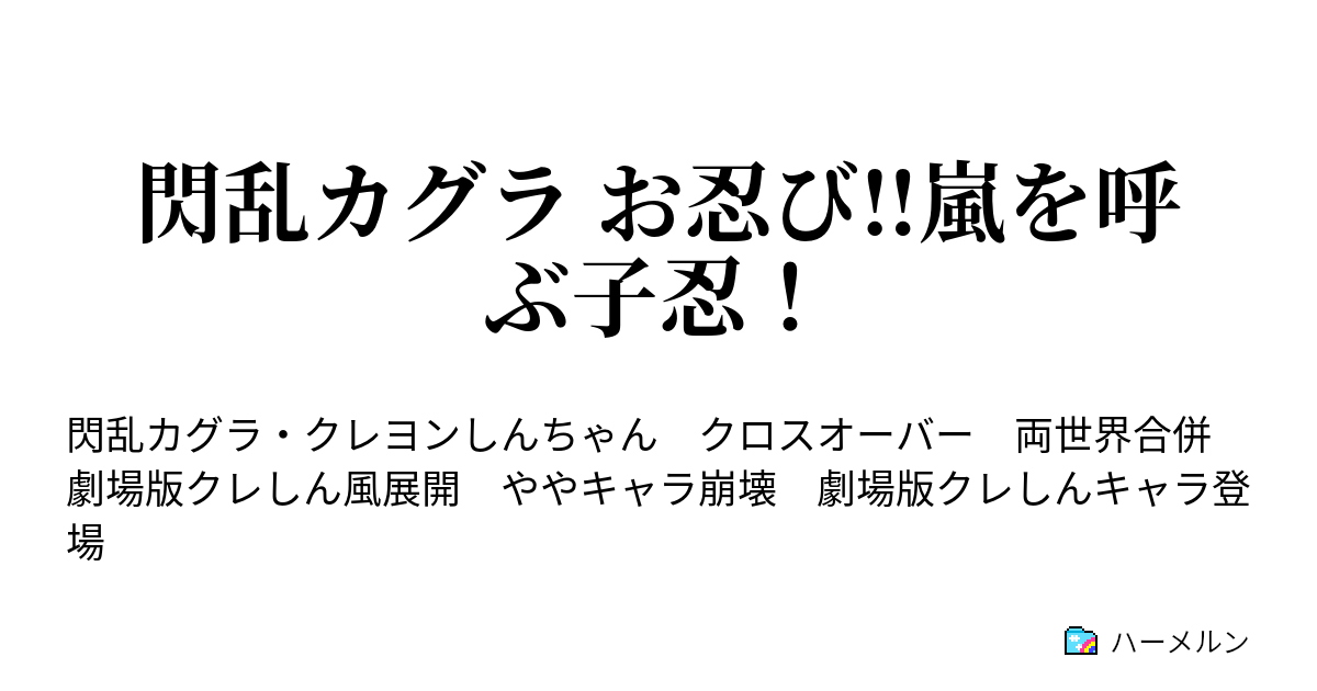 閃乱カグラ お忍び 嵐を呼ぶ子忍 ハーメルン