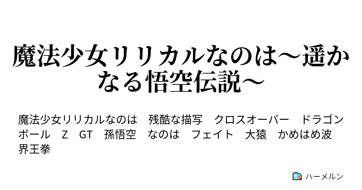 魔法少女リリカルなのは 遥かなる悟空伝説 ハーメルン