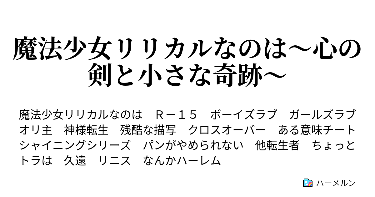 魔法少女リリカルなのは 心の剣と小さな奇跡 ハーメルン