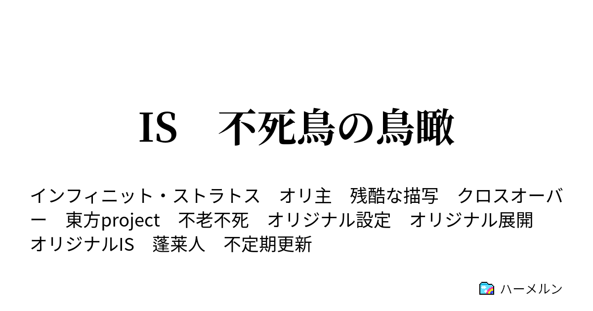 IS 不死鳥の鳥瞰 ハーメルン