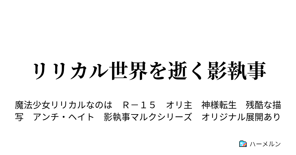 リリカル世界を逝く影執事 ハーメルン